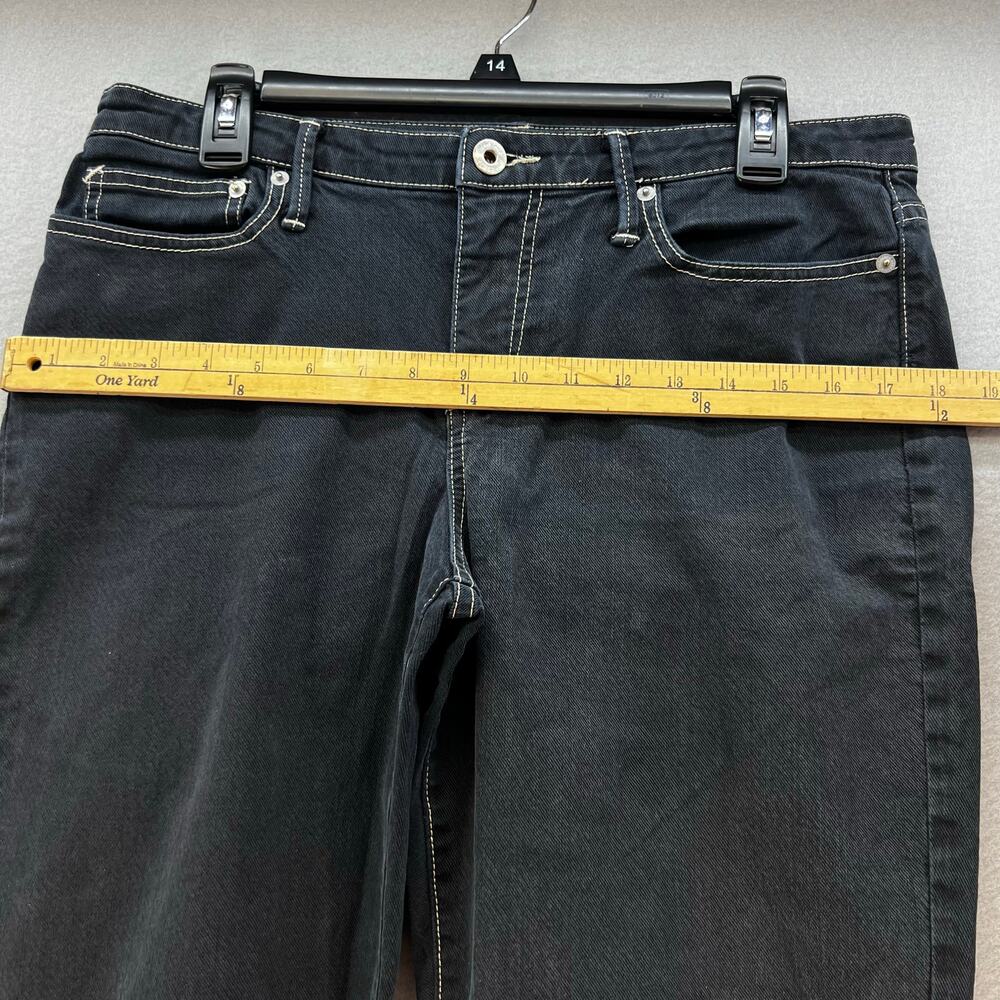 Sundance Jeans Women's Size 12 Dark Blue Straight Leg Vintage Preppy Normcore - Picture 9 of 12
